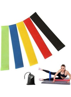 Kanteen Store 5 Color Body Building Yoga Stretch Bands  - Image 2