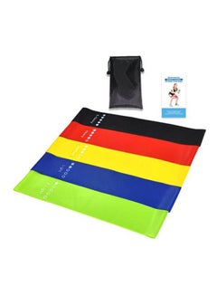 Kanteen Store Elastic Band Rope Yoga Workout Yoga Set Of 5  - Image 1