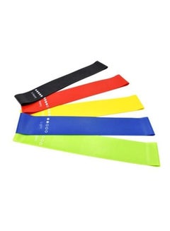Kanteen Store Elastic Band Rope Yoga Workout Yoga Set Of 5  - Image 2