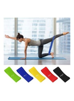 Kanteen Store Elastic Band Rope Yoga Workout Yoga Set Of 5  - Image 3