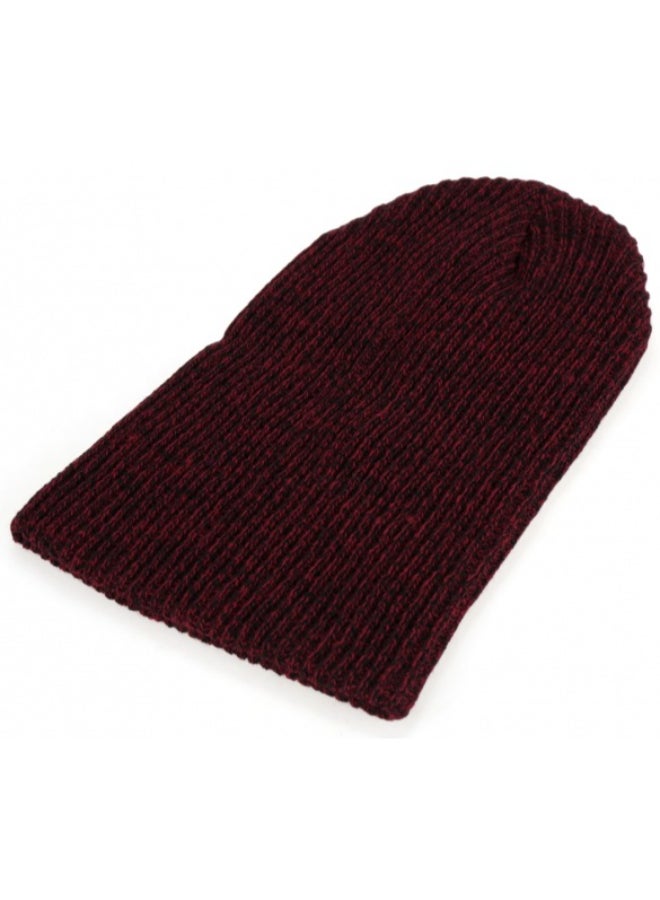 JOLLY - Knitted Cold Pullover Hat Red - Image 1