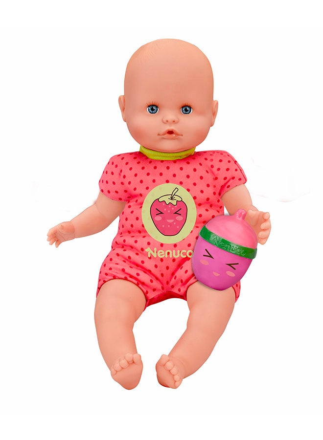 Nenuco - Doll With Rattle Bottle Pink 30cm - Image 1
