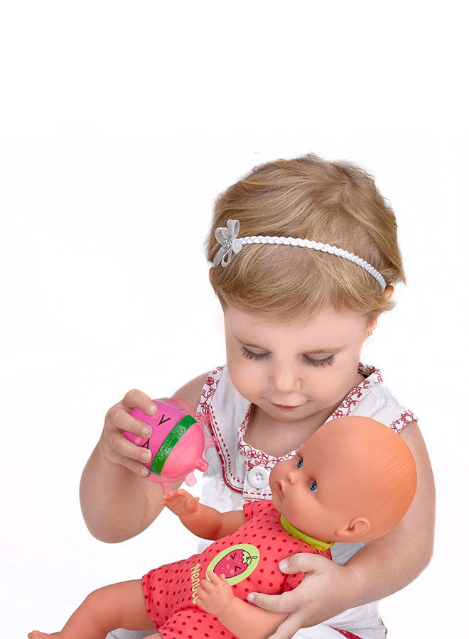 Nenuco - Doll With Rattle Bottle Pink 30cm - Image 1