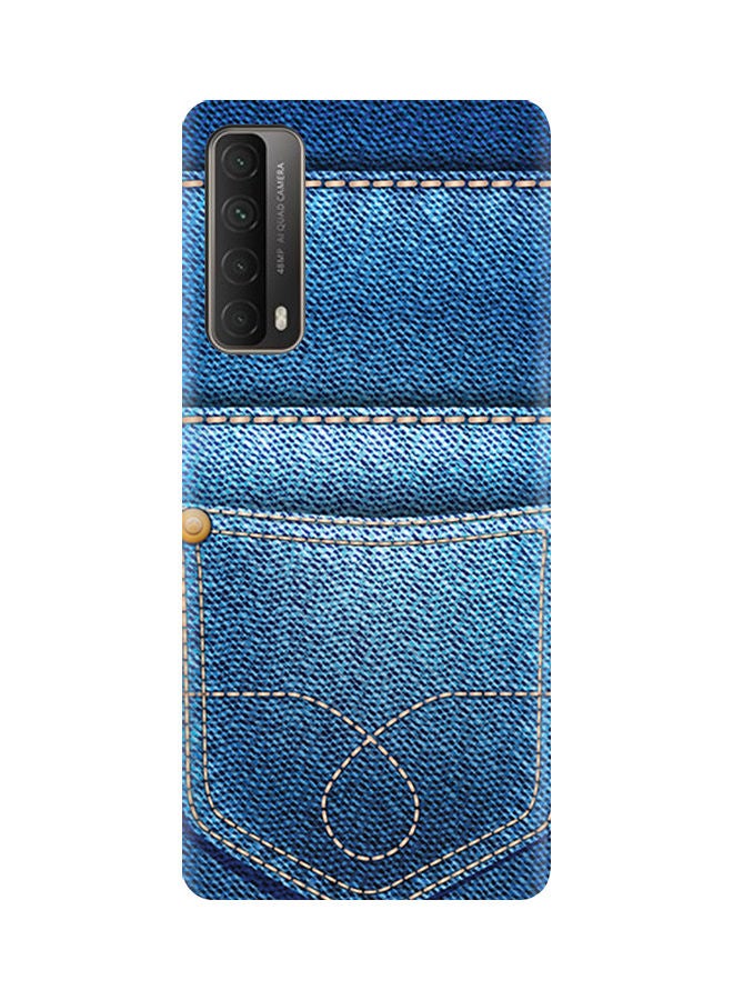 AMC DESIGN Protective Case Cover For Huawei Y7a Blue - Image 1