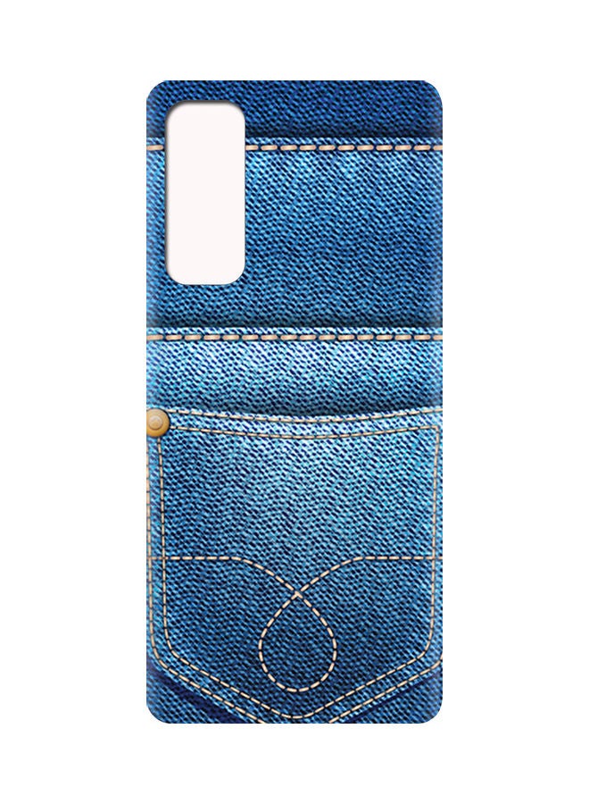 AMC DESIGN Protective Case Cover For Huawei Y7a Blue - Image 2