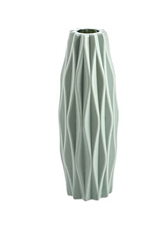 ماركة غير محددة طقم مزهريات ديكورية مضادة للغبار من 3 قطع وردي/أخضر نعناعي/أبيض 23 x 8.5Ø³Ù†ØªÙŠÙ…ØªØ±  - Image 5