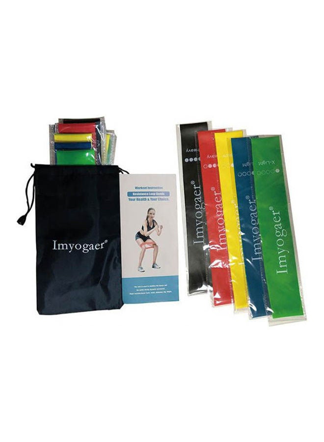 Kanteen Store Resistance Loop Bands 5 Piece 15.5x4.5cm  - Image 2