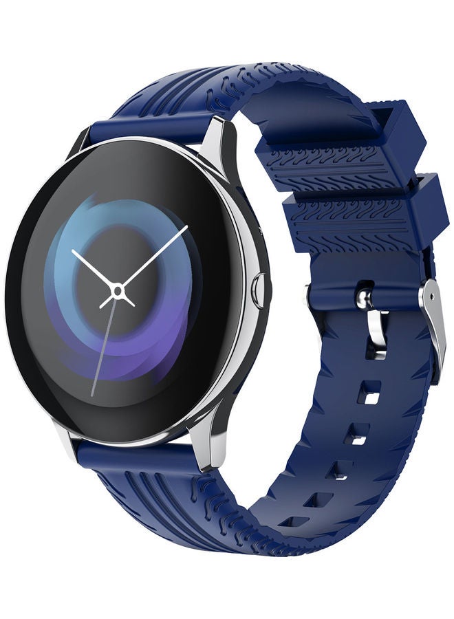 Generic - S8 Smart Watch Silicone Band Blue - Image 1