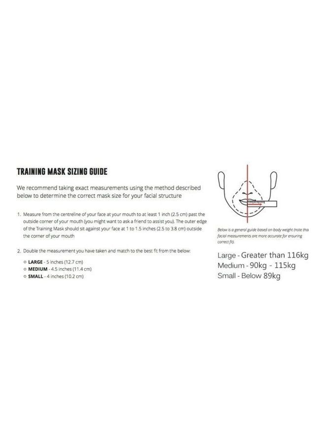 ELEVATION TRAINING MASK 2.0 Lcm