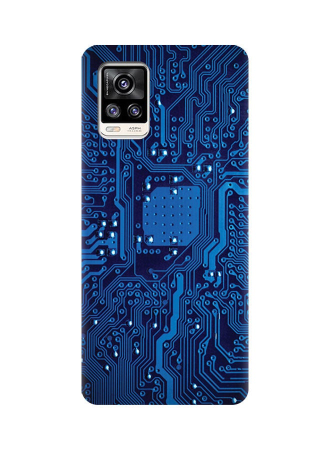 AMC DESIGN Protective Case Cover For Vivo V20 2021 Blue  - Image 1