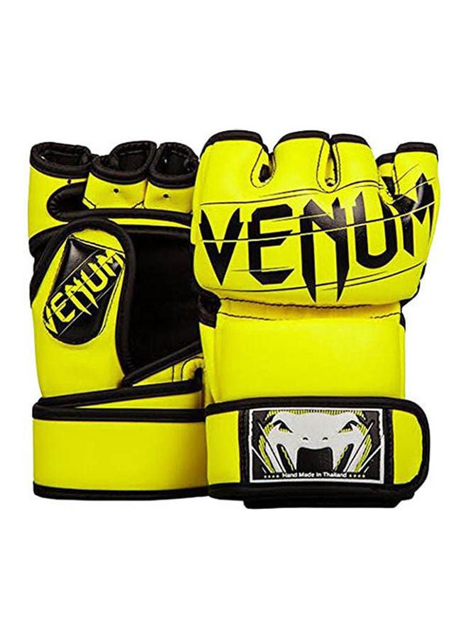 فينوم قفازات أن-ديسبيوتيد 2.0 إم إم إيه كبيرة الحجم مصنوعة من جلد سكينتيكس - نيون Lسم - Image 1