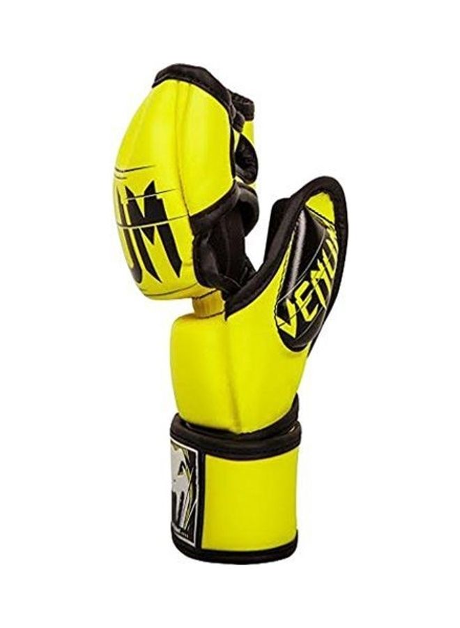 فينوم قفازات أن-ديسبيوتيد 2.0 إم إم إيه كبيرة الحجم مصنوعة من جلد سكينتيكس - نيون Lسم - Image 2