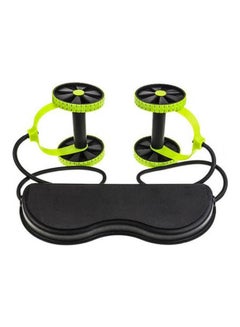 Ab Roller Wheel Abdominal Muscle Trainer Wheel  Multi-Functional Exercise With Mat