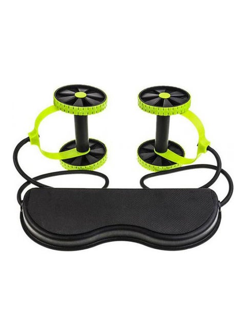 Ab Roller Wheel Abdominal Muscle Trainer Wheel  Multi-Functional Exercise With Mat