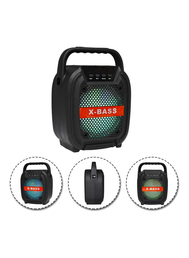 Portable Wireless Bluetooth Speaker BT6117 Black  - Image 4