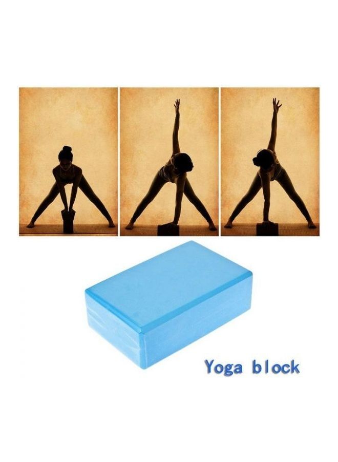 Kanteen Store - Yoga Block Brick Foaming Foam Home Exercise  Fitness Gym Sport Tool 25 x 15 x 8cm - Image 1