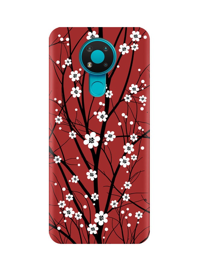 AMC DESIGN Protective Case Cover For Nokia 3.4 Red - Image 1
