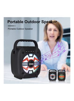 Generic Portable Wireless Bluetooth Speaker BT6118 Black  - Image 4