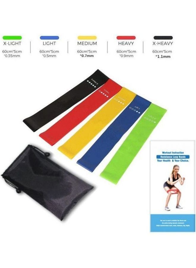 Kanteen Store Yoga Fitness Rally Belt Natural Latex Pull Ring, Rope Fitness Exercise Resistance Band 2.8X8.8cm  - Image 2