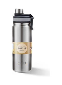 SHAHA Stainless Steel Vaccum Bottle Silver 