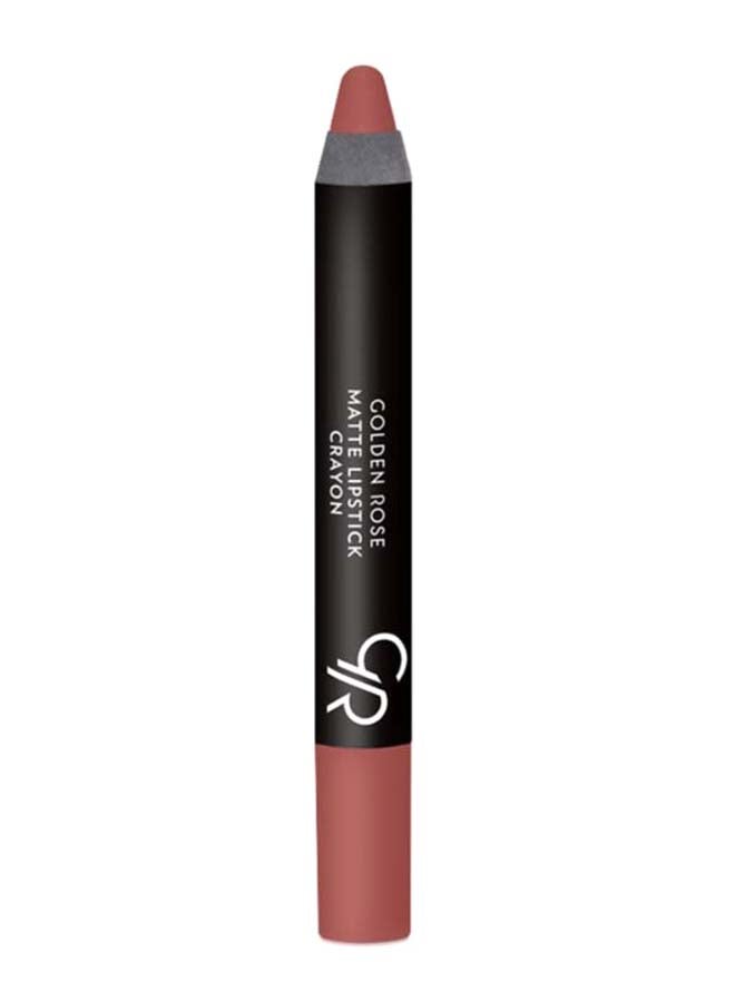 Golden Rose - Matte Lipstick Crayon 21 Brown - Image 1