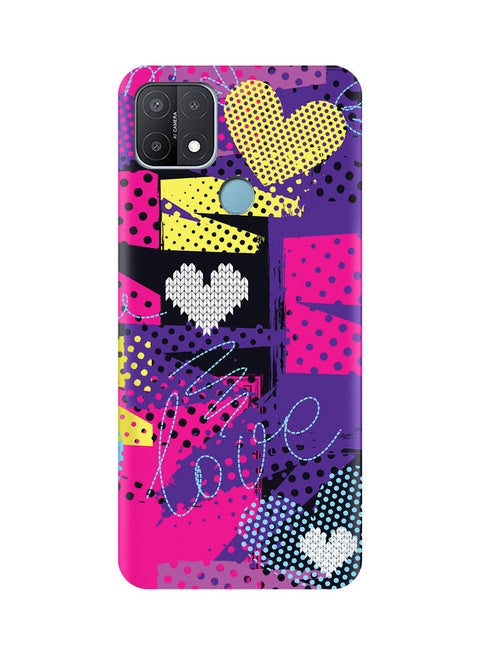 Protective Case Cover For Oppo A15s multicolour
