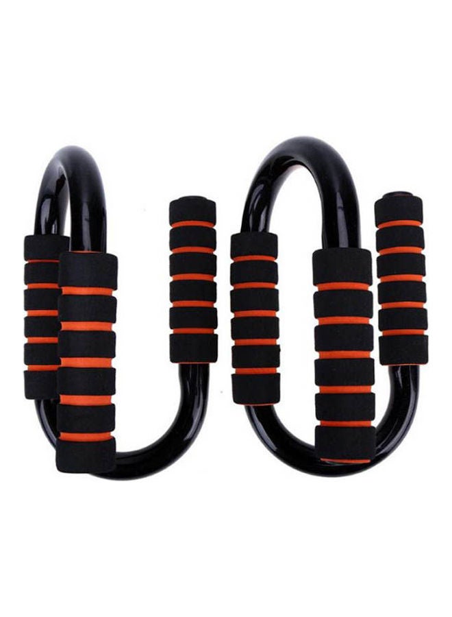 Generic - Fitness SShaped PushUps Push Up Bar Rods Stands Bracket Sport Gym Exercise Training Chest Muscle - Image 1