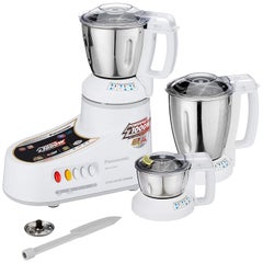 Panasonic Electric 3-Jar Mixer And Grinder 550.0 W MX-AC300 White  - Image 5