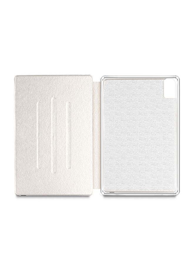 Reinforced Soft Shell Protective Case Cover For Huawei MatePad Lite 10.4 Pearl White