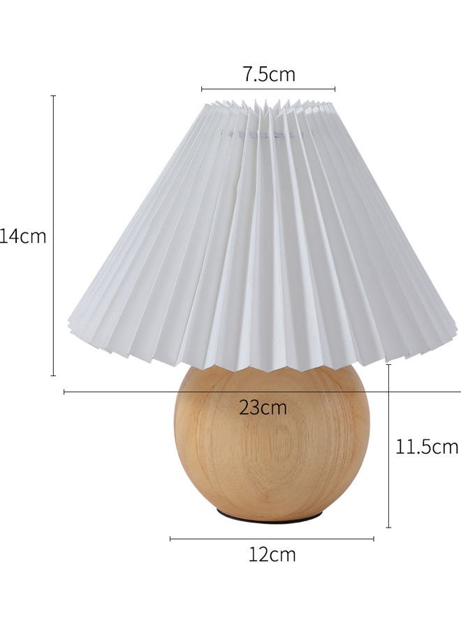Table Lamp white 12 x 27 x 24cm