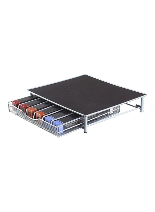 TGGT - Coffee Capsule Holder And Stand Black/Silver 39cm - Image 1