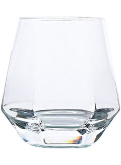 Creative Hexagonal Diamond Glass Clear 9.2x9.3cm