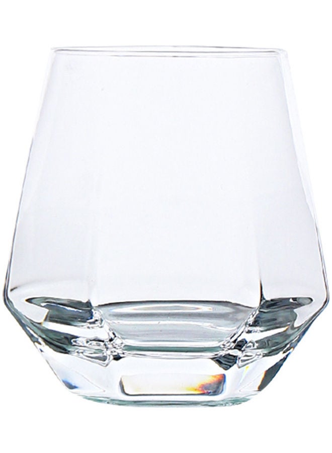Shuer - Creative Hexagonal Diamond Glass Clear 9.2x9.3cm - Image 1