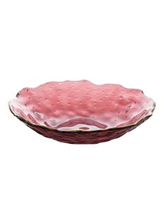 Shuer Ice Point Special Shaped Phnom Penh Wave Plate Pink 20.5x20.5x4.5cm  - Image 1
