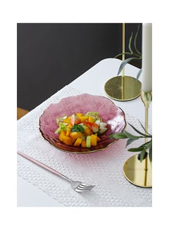 Shuer Ice Point Special Shaped Phnom Penh Wave Plate Pink 20.5x20.5x4.5cm  - Image 2