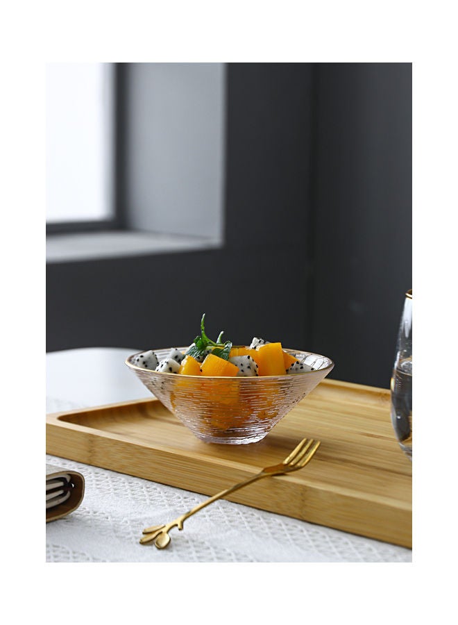 Shuer Phnom Penh Fruit Glass Bowl Clear 16x5cm - Image 3