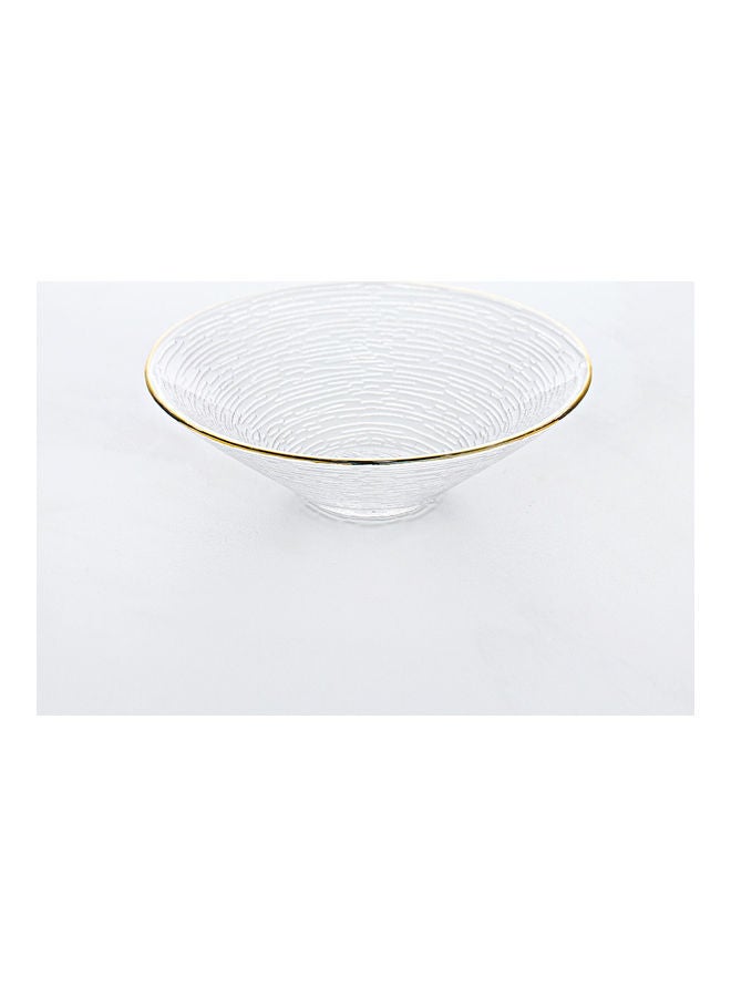 Shuer Phnom Penh Fruit Glass Bowl Clear 16x5cm - Image 5