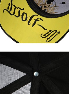 JOLLY Baseball Snapback Cap Black  - Image 4