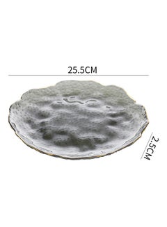 Shuer Ice Point Special Shaped Phnom Penh Wave Plate Grey 25.5x25.5x2.5cm  - Image 4