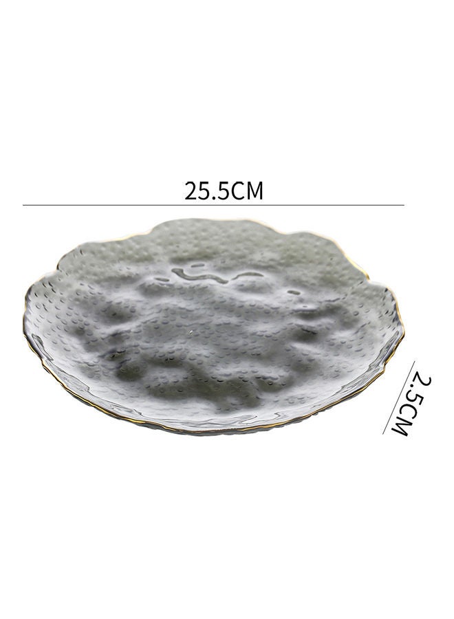 Shuer - Ice Point Special Shaped Phnom Penh Wave Plate Grey 25.5x25.5x2.5cm - Image 1