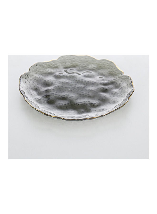 Shuer - Ice Point Special Shaped Phnom Penh Wave Plate Grey 25.5x25.5x2.5cm - Image 1