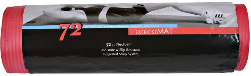 تي اي بساط تمارين رياضية NBR من تي ايه سبورتس مقاس 1.0 (أحمر) 62 x 173سم - Image 2