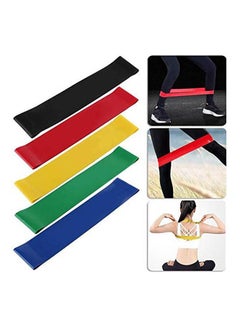 Kanteen Store Latex Yoga Gym Strength5Pcs/Set Training Workout Fitness Equipment Rubber Loops Rubber Bands Gum For Fitness Expander Elastic Bands  - Image 2