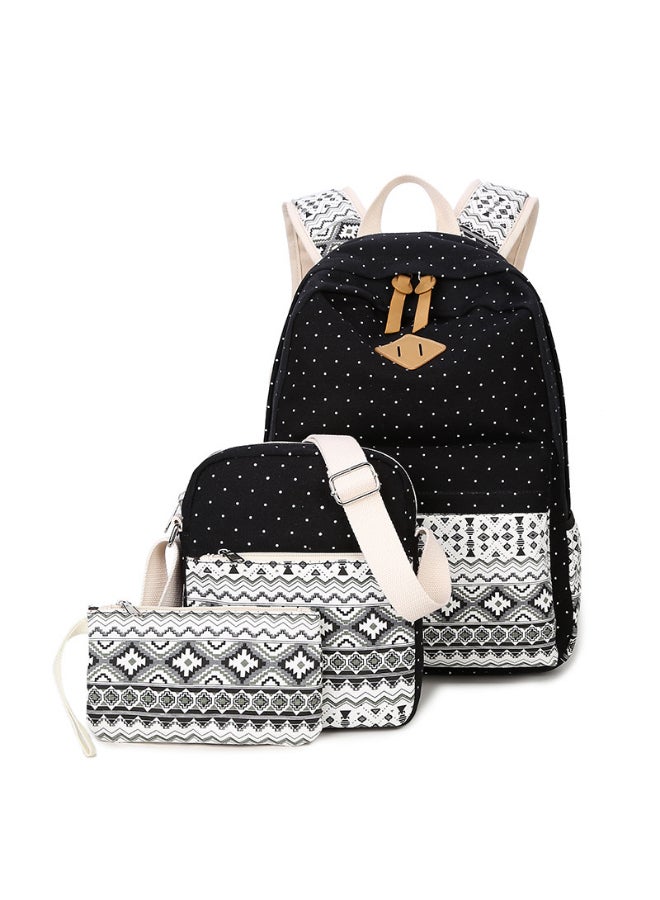 JOLLY - 3 Pack Ethnic Style Backpack Set Multicolour - Image 1