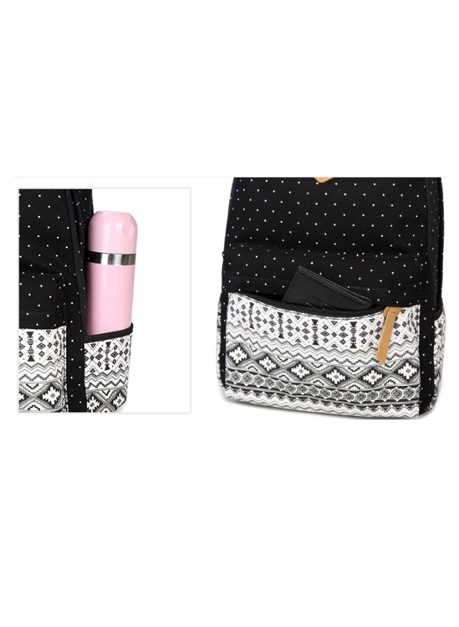 JOLLY - 3 Pack Ethnic Style Backpack Set Multicolour - Image 1