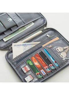 JOLLY Passport And Card Holder Bag Grey  - Image 3