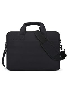 JOLLY Solid Crossbody Laptop Bag Black  - Image 1