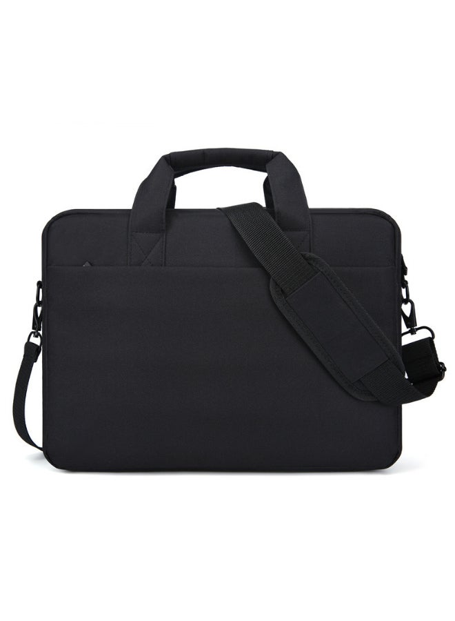 JOLLY Solid Crossbody Laptop Bag Black - Image 1