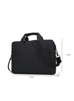 JOLLY Solid Crossbody Laptop Bag Black  - Image 2
