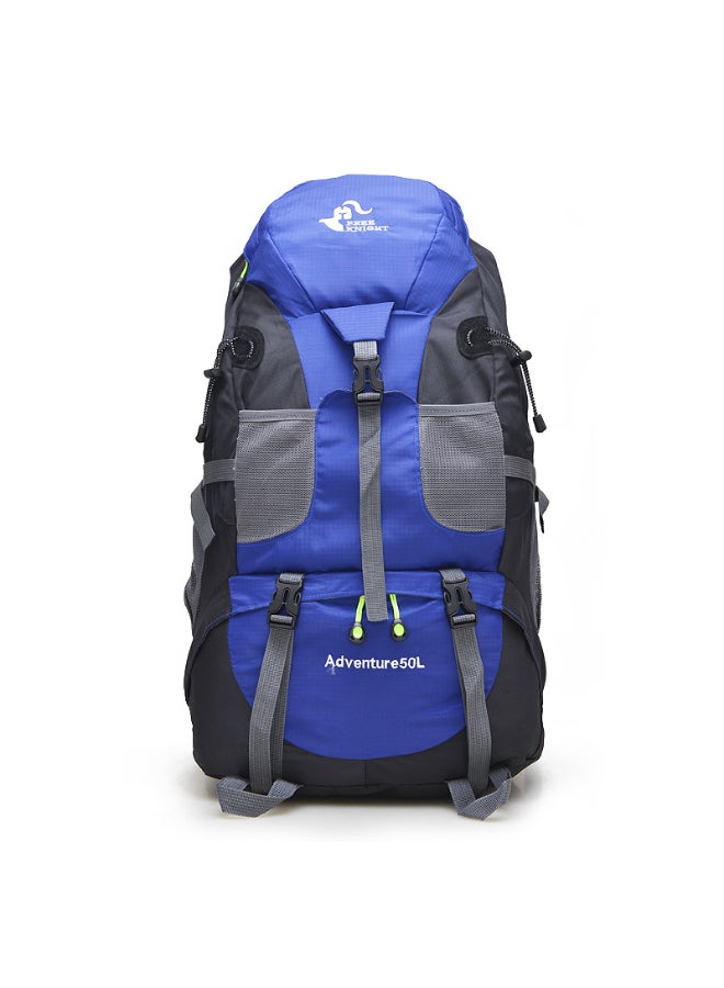 JOLLY Solid Outdoor Hiking Backpack Blue/Black  - Image 1
